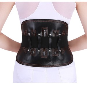 Ceinture de soutien lombaire Kanghujia avec plaque en acier XL, respirante, pour adultes, protection sportive - Product Image 1