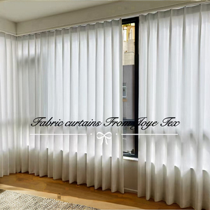 <span class=keywords><strong>Tende</strong></span> in Garza Bianca Moderne <span class=keywords><strong>e</strong></span> Alla Moda <span class=keywords><strong>per</strong></span> Soggiorno, Camera da Letto <span class=keywords><strong>e</strong></span> Studio, Vendita Calda - Product Image 3
