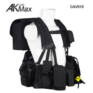 AKmax P LCE gilet tattico modulare d'assalto nero supporto per piastra da combattimento - Product Image 2