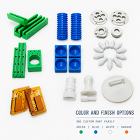 Fabrication sur mesure de moules d'injection pour capuchons, manchons et protections industriels en matériaux résistants aux UV de qualité alimentaire, avec options de couleur