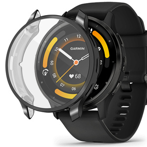 Housse de protection en TPU pour <span class=keywords><strong>Garmin</strong></span> <span class=keywords><strong>Venu</strong></span> 3 S 3 coque en silicone souple pour <span class=keywords><strong>Garmin</strong></span> <span class=keywords><strong>Venu</strong></span> 3 Music 45mm/3S 41mm coque de protection accessoires - Product Image 5