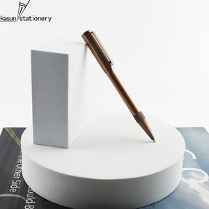 Stylo bille en métal personnalisé de haute qualité avec logo laser, encre noire, idéal pour l'écriture au bureau - Product Image 2