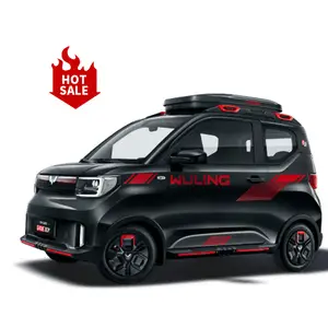 Customizable car mini electric four wheeler wuling hongguang miniev gameboy 200kms small sedan used car for sale made in china