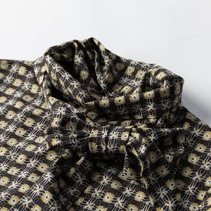 Camicia da <span class=keywords><strong>Donna</strong></span> alla Moda in Stile Retrò Europeo e Americano, Manica Lunga, Nera, Tessuta, Casual per Primavera, Estate e Autunno - Product Image 4