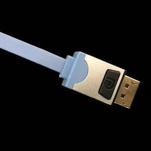 Displayport 1.2电缆镀金插头4k * 2K Slim DP缆线方便携带