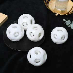 ลูกบอลคริสตัลหยกสีเขียวขาว ดีไซน์ใหม่ ขายส่ง หินธรรมชาติ สำหรับตกแต่ง - Product Image 6