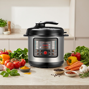 Autocuiseur Électrique Multifonctionnel Intelligent 5L 6L à Pression Automatique et Cuisson Rapide Instantanée pour Usage Domestique Allemand - Product Image 1
