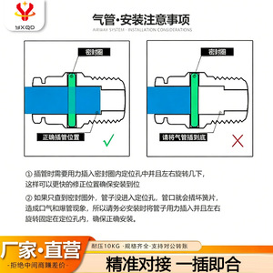 Conector Rápido de Acero Inoxidable Yixing con Rosca G, Piezas Neumáticas con Rosca Externa de Acero 304 - Product Image 4