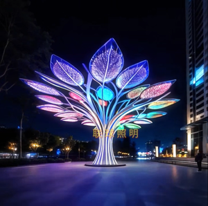 Rgb נוף בצורת עץ-זוהר זוהר - Product Image 3