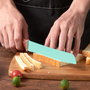 Ensemble d'ustensiles de cuisine en silicone gel de silice avec manche en bois et seau de rangement pour planches à découper 19 pièces - Product Image 3