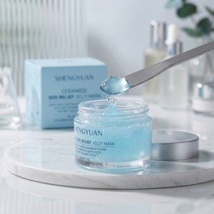 Gel Crema Fermentado Personalizable para el Cuidado de la Piel, Minimalista y <span class=keywords><strong>Profesional</strong></span>, con Ceramidas para Hidratación y Barrera Cutánea, para Spa de Alta Gama - Product Image 3