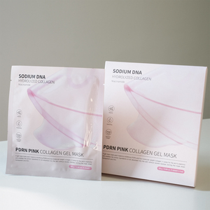 Mascarilla Facial de Colágeno Rosa <span class=keywords><strong>Bio</strong></span>, Versión de Mascarilla en Lámina, Colágeno PDRN, ADN de Salmón, Blanqueadora, Reafirmante, Venta al por Mayor - Product Image 5
