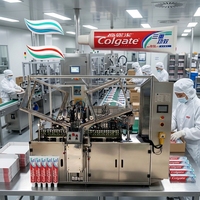 Machine de remplissage de tubes OEM Chine haute vitesse 120 BPM pour dentifrice coloré et crème cosmétique – Fournisseur