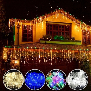 Tira de luces led para ventana de casa, cortina, <span class=keywords><strong>estrella</strong></span>, diwali, Bombilla de bola, decoración interior para el hogar, césped, jardín, fiesta en casa - Product Image 6