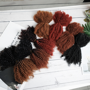 Mèches de cheveux synthétiques de qualité supérieure 4A 4B 4C, 20 pouces, matière douce, 50g, légères, sans nœuds, pour tresses et dreadlocks - Product Image 2