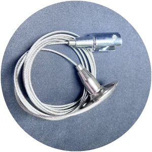 Kits <span class=keywords><strong>de</strong></span> câbles en acier <span class=keywords><strong>pour</strong></span> <span class=keywords><strong>suspension</strong></span> d'éclairage <span class=keywords><strong>de</strong></span> type grille <span class=keywords><strong>de</strong></span> plafond acoustique <span class=keywords><strong>Kit</strong></span> <span class=keywords><strong>de</strong></span> <span class=keywords><strong>suspension</strong></span> monté sur fil <span class=keywords><strong>pour</strong></span> <span class=keywords><strong>luminaire</strong></span> - Product Image 1