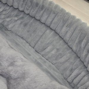 เตียงสุนัขโฟมเมมโมรี่ขนาดใหญ่พรีเมี่ยม OEM OEM กันน้ำได้แฟชั่นเตียงสัตว์เลี้ยงแบบซักได้ - Product Image 5