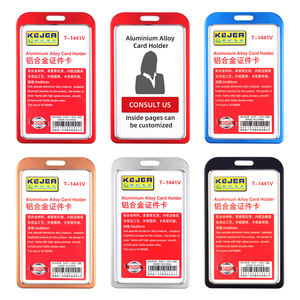 אופנה חדשה סגסוגת מתכת צליין סגסוגת כרטיס ביקור שם בעל כיסוי תג עיצוב - Product Image 1