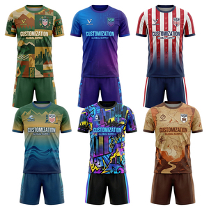 Maillots de football personnalisés pour enfants japonais, nouveaux maillots de la Coupe du Monde, maillots d'entraînement à séchage rapide pour enfants - Product Image 1