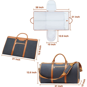 Valigia porta abiti alla moda borse da viaggio bagagli per uomo - Product Image 2