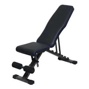 新型防污耐用全黑举重凳仰卧起坐凳Ab健身机