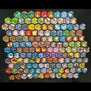 Puzzle magneti da frigorifero <span class=keywords><strong>Set</strong></span> scatola cieca Pokemoned 151 serie Mystery Box regali da collezione per gli appassionati - Product Image 2