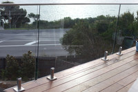 Robinet en acier inoxydable duplex direct d'usine de haute qualité balustrade balustrade main courante pour clôture de piscine robinet en verre