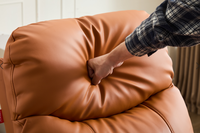 Fauteuil inclinable électrique en cuir écologique Offre Spéciale fauteuil inclinable à télécommande avec massage
