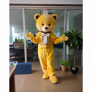 Shengye personalizado oso de peluche mascota adulto disfraz salvaje peludo Animal carnaval Cosplay dibujos animados Mascotte Halloween Fursuit mascota