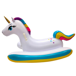 Đa chức năng Inflatable <span class=keywords><strong>Unicorn</strong></span> Rocking ghế đồ chơi Inflatable Float Rider cho người lớn và trẻ em - Product Image 1