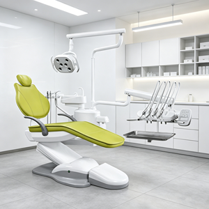 Juego Completo de Sillón Dental de Nuevo Estilo con Bandeja Auxiliar y Taburete, Servicio Integral para Clínicas Dentales Privadas - Product Image 4
