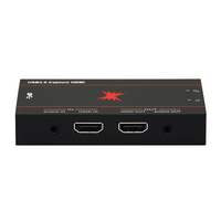 Transmisión de video en vivo, entrada HDMI 4K y salida 1080p60, tarjeta de captura de entrada de micrófono independiente