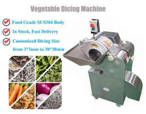 Máquina cortadora industrial para cortar en cubitos papaya, piña, tubérculos, cebolla, papa, tomate y cubos - Product Image 2
