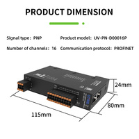 Prix de gros 16 sortie numérique Module d'E/S à distance Contrôleur de programmation Profinet Plc