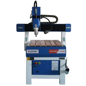 Toptan fiyat LT6090 Cnc Router makine Cnc 4 eksen döner gravür ahşap taş Metal ahşap yönlendirici Mini Cnc freze makinesi