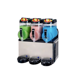 Machine à glace fondante bon marché commerciale à double réservoir 12 + 12L à vendre - Product Image 1