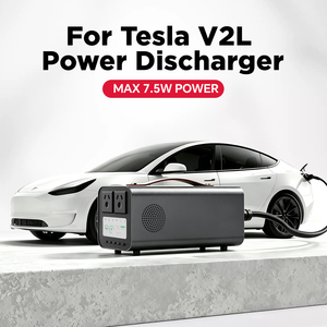 Nouvel adaptateur <span class=keywords><strong>Tesla</strong></span> <span class=keywords><strong>V2L</strong></span> pour le Royaume-Uni, haute puissance 7,5 kW 240 V, prises doubles avant et arrière, affichage numérique, application, compatible avec les modèles 3/S/X/Y, compatible avec l'UE/le Royaume-Uni/l'Australie/les États-Unis - Product Image 6