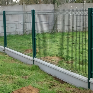 Vinyl biệt thự đẹp và bền mạ kẽm Chuỗi liên kết hàng rào tạm thời cho các địa điểm ngoài trời và các sự kiện mô hình 3D bao gồm - Product Image 4