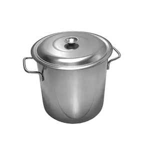 for aluminium cookware pot stainless steel pot Cookware insulated stainless steel soup pot vacuum food jar