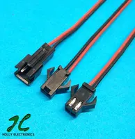 2pin SM провода жгут светодио дный светодиодные лампы и четыре колеса игрушка диски питание для подключения кабелей