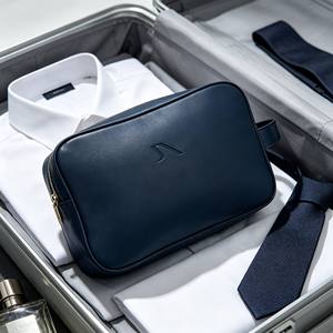 Custom Logo PU Leather Makeup <b>Bag</b> With Handle Waterproof Large Travel <b>Toiletry</b> <b>Bag</b> Portable Cosmetic <b>Bags</b> For <b>Men</b> & Women - Product Image 6