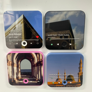 Bán Buôn Mới Có Thể Sạc Lại Quran Loa Thăng Hoa Tủ Lạnh Nam Châm Nghệ Thuật Deco Từ Fiberboard Âm Nhạc Máy Nghe Nhạc Quà Tặng Cho Đám Cưới - Product Image 2