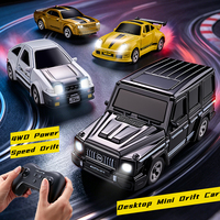 Voiture de drift RC DWI 1:64 Supra, simulation de voiture télécommandée à quatre roues motrices, mini taille, drift 4WD, jouet performant pour enfants