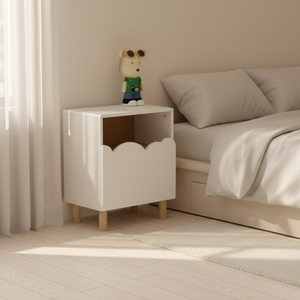 Meuble pour enfants, <span class=keywords><strong>commode</strong></span> à <span class=keywords><strong>3</strong></span> <span class=keywords><strong>tiroirs</strong></span> <span class=keywords><strong>en</strong></span> <span class=keywords><strong>bois</strong></span> blanc, grand coffre de rangement pour le salon - Product Image 2