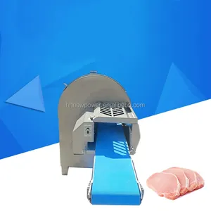 Automatic Raw Fish Fillet Cheese Beef Steak Pork Rib Ear Ham Sausage Fish Meat Slice Cut Machine With The Best Price