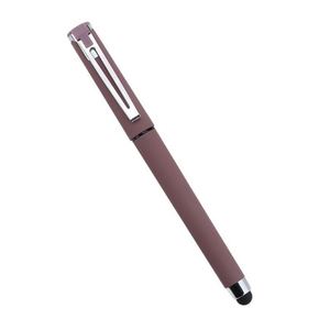 Stylos publicitaires personnalisables avec logo imprimé sur mesure, stylo tactile noir, stylo gel 0,7 mm pour la promotion - Product Image 1