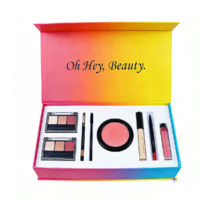 Factory Direct Luxury Magnetic Gift <b>Box</b> OEM ODM Custom Logo Eco Friendly Recyclable Cardboard Packaging Cosmetic <b>Box</b> - Product Image 1