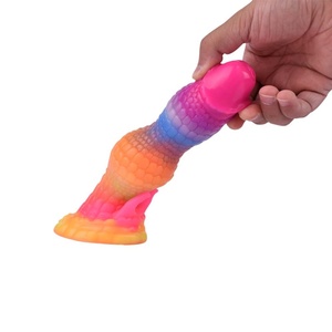 Juguete Sexual para Parejas, Personalizable OEM, Colorido, Luminoso, con Forma de Animal, Simulador de Pene, Vagina, Masturbación, Vibrador - Product Image 1