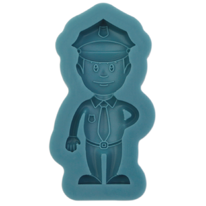 <span class=keywords><strong>Moule</strong></span> en Silicone pour gâteau au thème de la Police, 1 pièce, clip d'accrochage antivol, <span class=keywords><strong>moule</strong></span> à bougie fait à la main, pour chocolat - Product Image 4