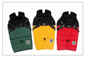 Manteau d'hiver imperméable personnalisé pour chiens, harnais rembourré pour petits chiens, vêtements pour animaux de compagnie - Product Image 4